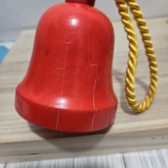 Steinbach Germany Music Pull String Bells NONWORKING - Picture 3 of 12